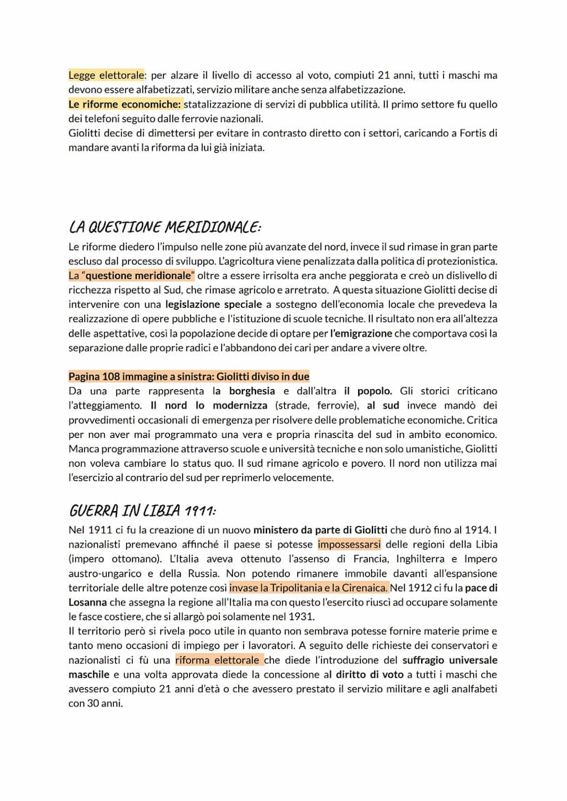 La Societa di massa
IL CAMBIAMENTO:
II 1900 si apre con la nascita del concetto di "massa". Le grandi masse popolari fecero il loro
ingresso