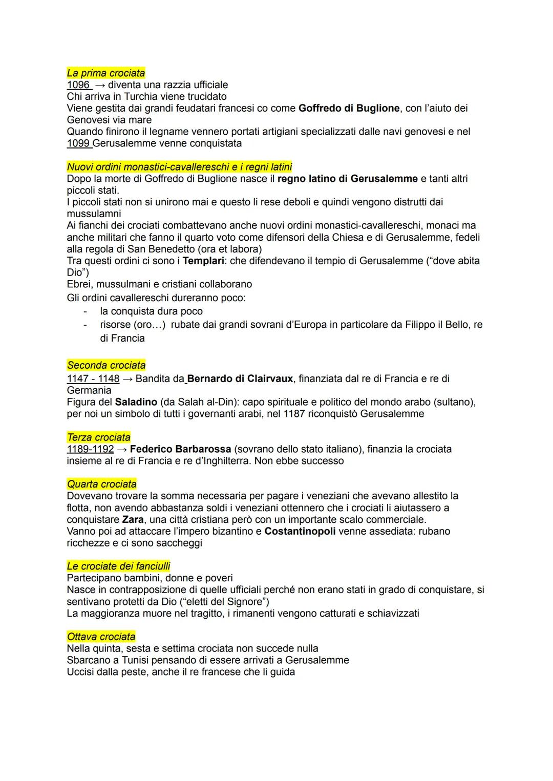 # Il pellegrinaggio in Terrasanta

Inizialmente il movimento dall'Europa alla Terra Santa era pacifico, un pellegrinaggio per
visitare i luo