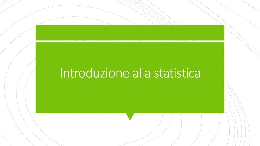 Statistica 