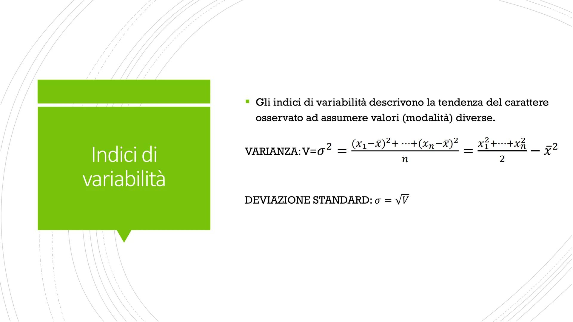 Introduzione alla statistica Cos'è la
statistica?
Scienza che si occupa, attraverso metodi matematici, di
raccogliere dati, analizzarli, int