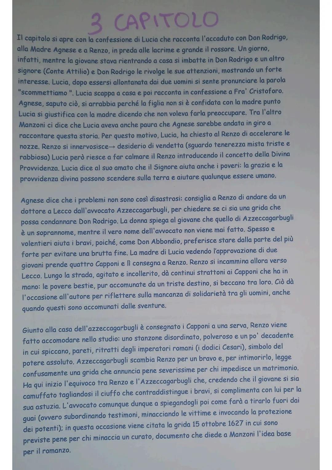 # 1 CAPITOLO

Alessandro Manzoni apre il suo romanzo presentando i luoghi, con una tecnica
cinematografica, che faranno da sfondo alle vicen