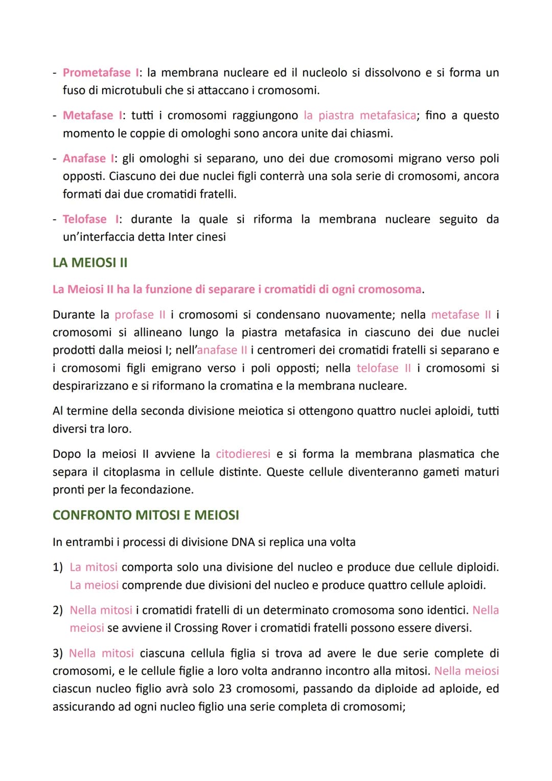 LA DIVISIONE CELLULARE
Il processo grazie al quale una cellula si divide dando origine a due cellule figlie
identiche alla cellula madre è c