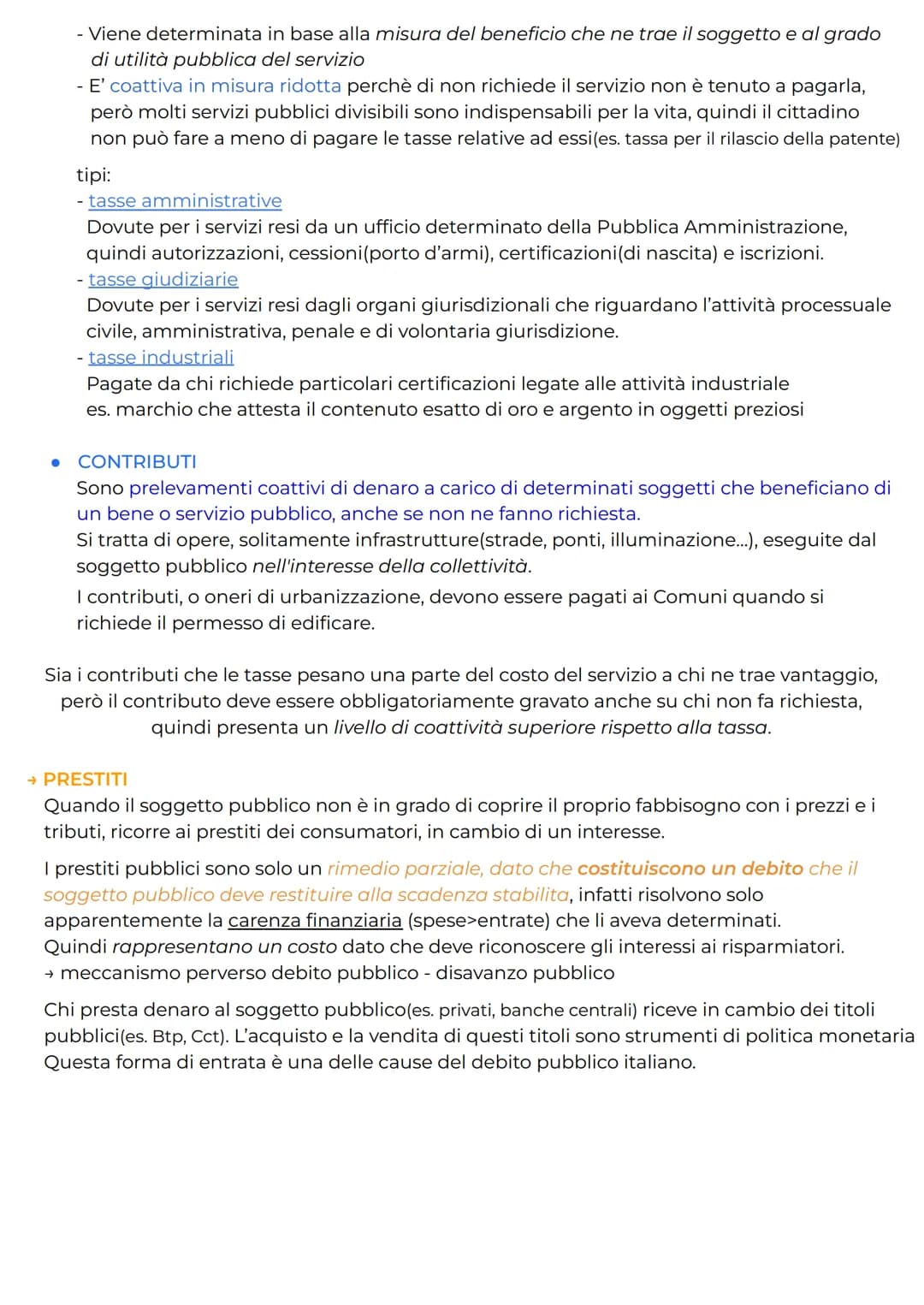 ENTRATE PUBBLICHE
Le entrate pubbliche sono l'insieme dei mezzi monetari che affluiscono al soggetto pubblico
per finanziare la spesa pubbli