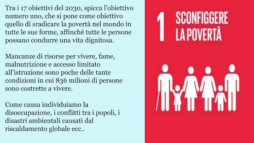 
<p>Il 25 settembre 2015, l'Organizzazione delle Nazioni Unite ha approvato l'Agenda Globale per lo Sviluppo Sostenibile, che include 17 obi