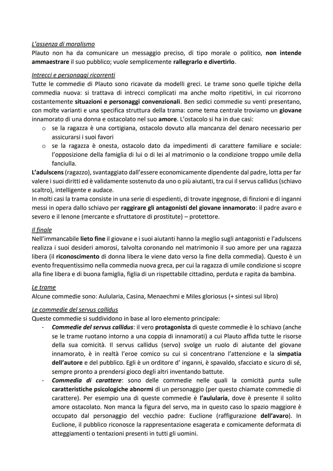 PLAUTO
La vita e i nomi del poeta
Plauto nacque qualche anno prima del 250 a.C. a Sarsina (oggi in Romagna) e morì nel 184 a.C.
(periodo del