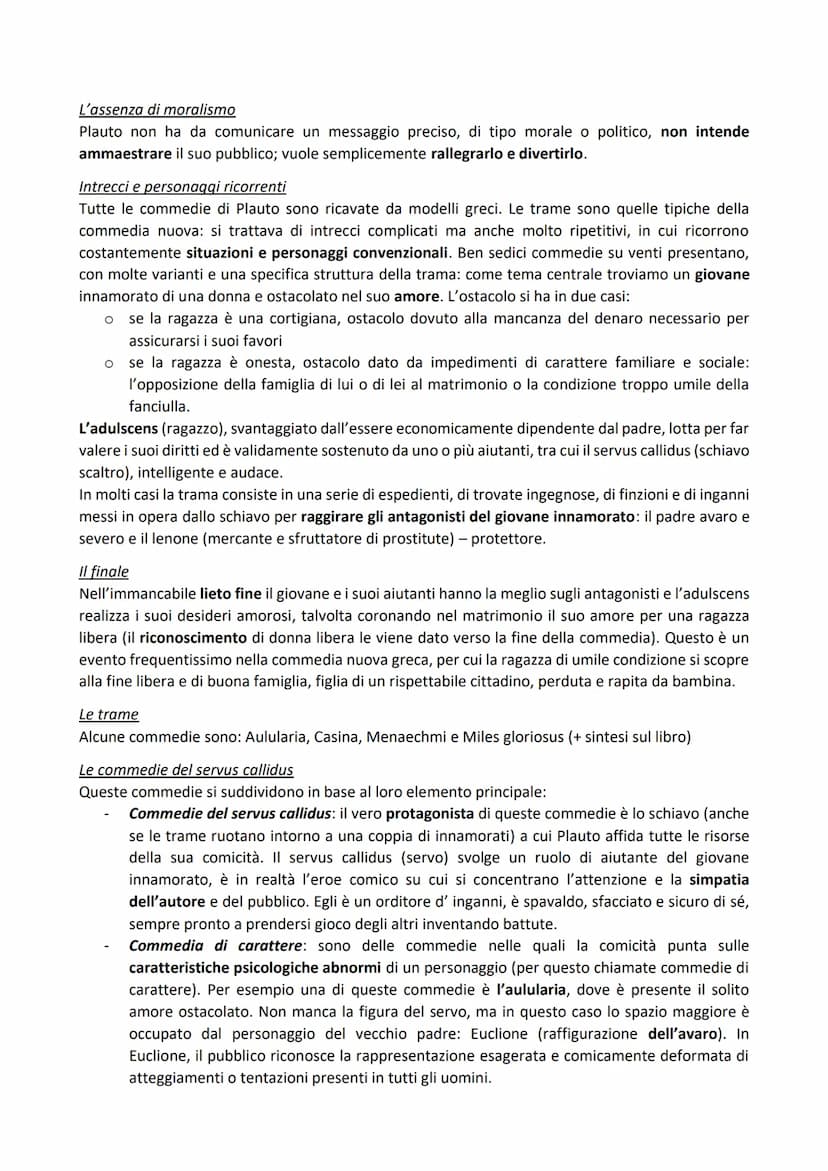 PLAUTO
La vita e i nomi del poeta
Plauto nacque qualche anno prima del 250 a.C. a Sarsina (oggi in Romagna) e morì nel 184 a.C.
(periodo del
