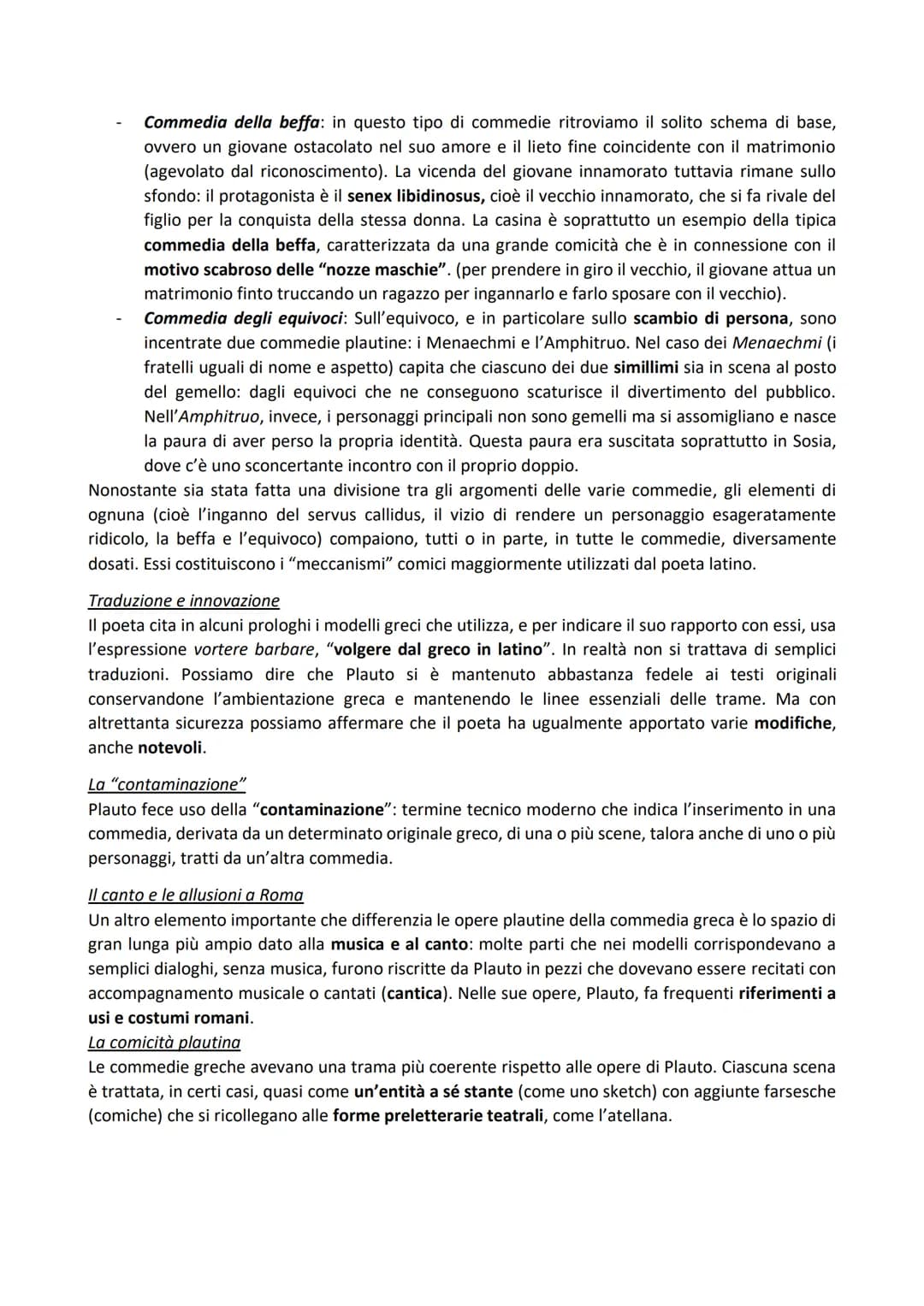 PLAUTO
La vita e i nomi del poeta
Plauto nacque qualche anno prima del 250 a.C. a Sarsina (oggi in Romagna) e morì nel 184 a.C.
(periodo del