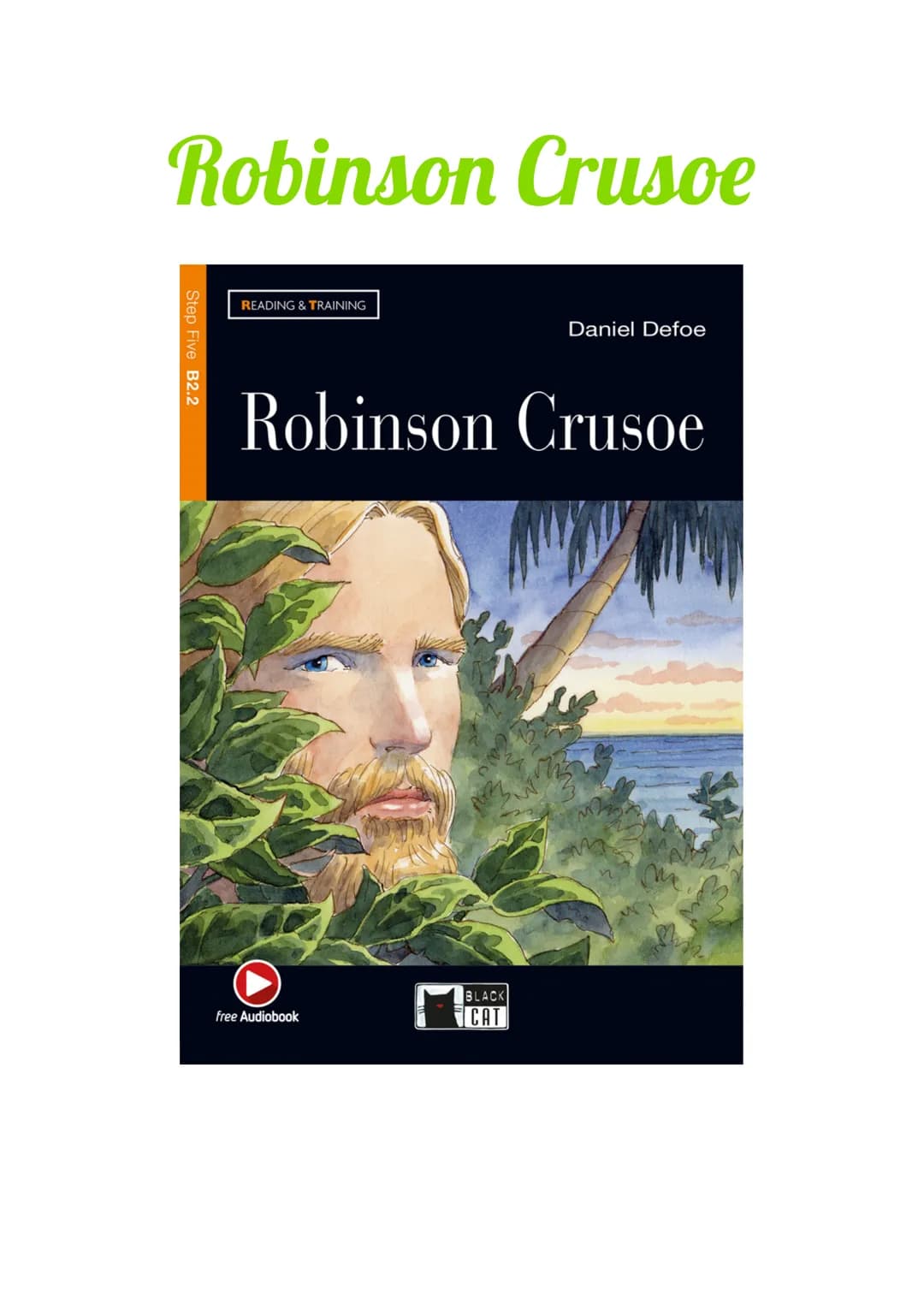 Comprensione del testo Robinson Crusoe