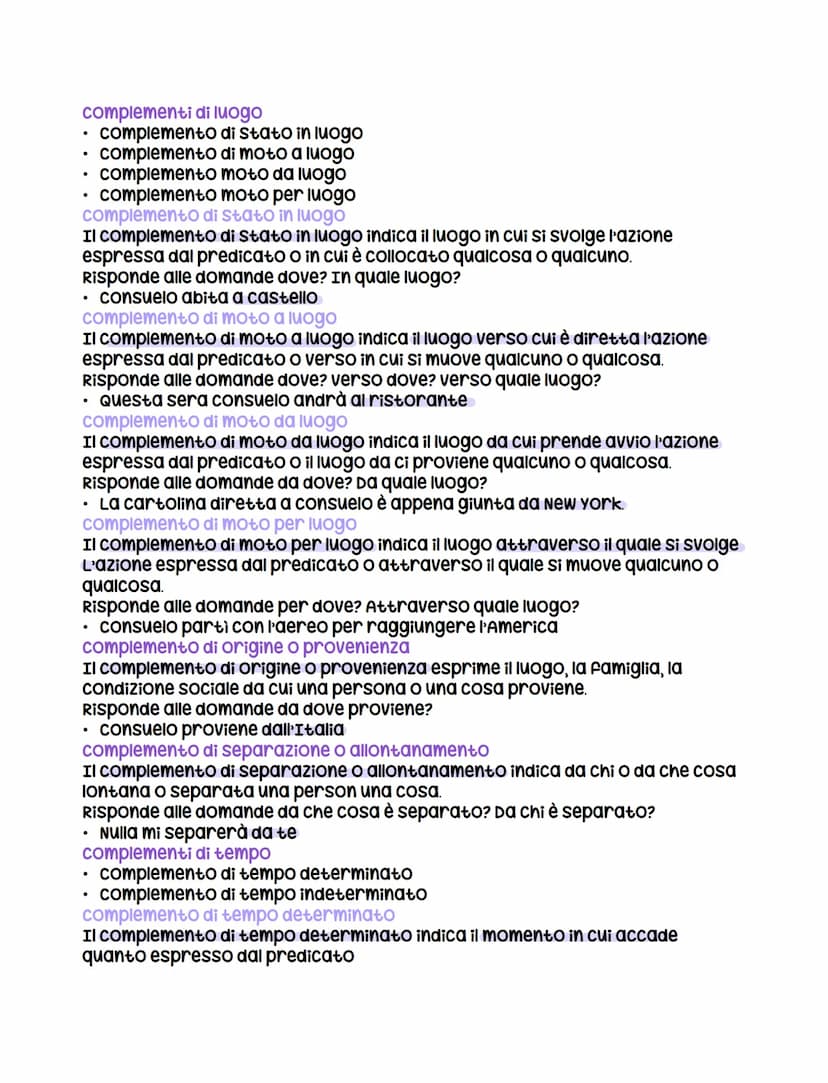 Analisi logica
Espansioni
Le espansioni servono infatti ad arricchire e a precisare una frase minima
trasformandola in frase semplice.
• con