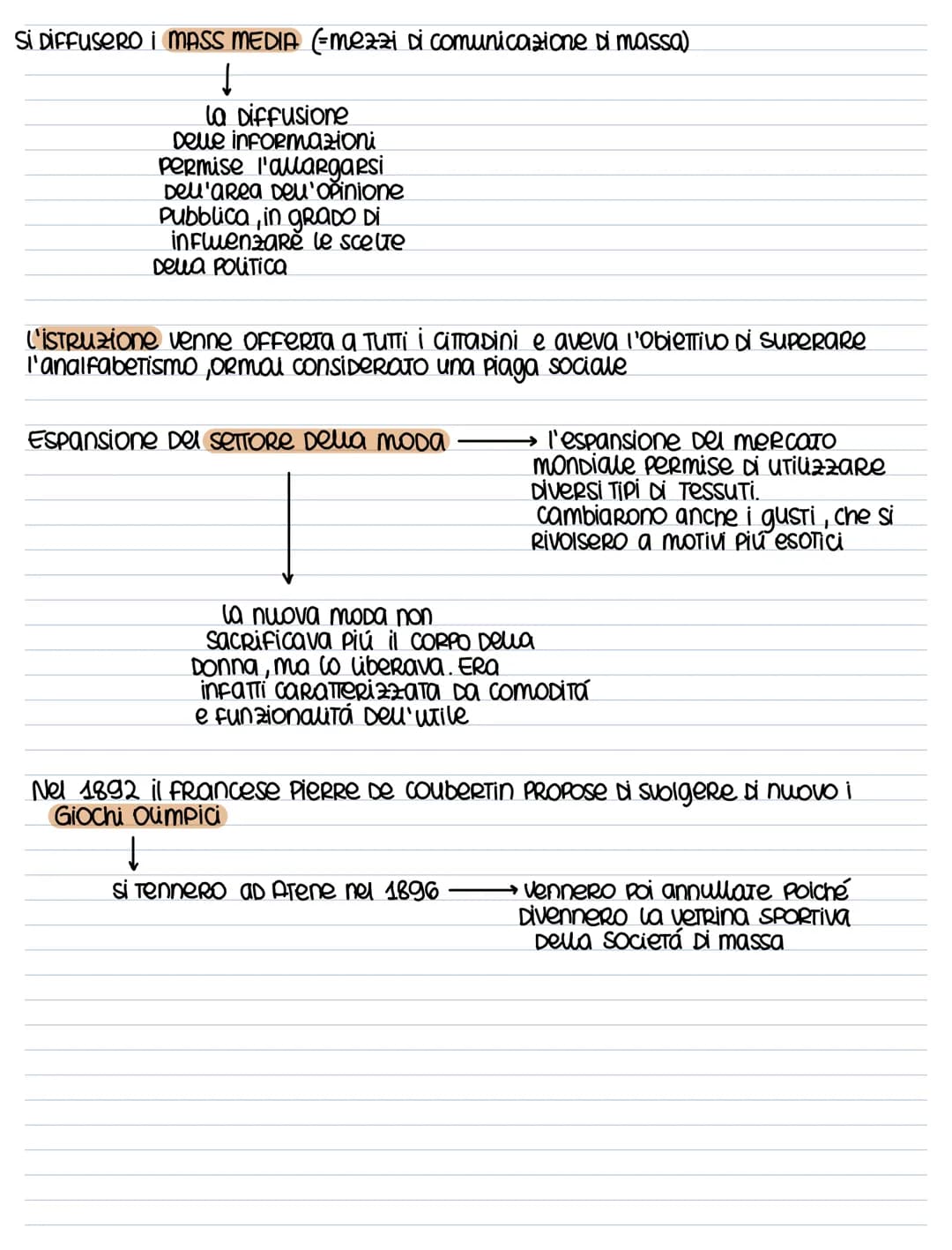 LA SOCIETA' DI MASSA
(1) CHE COS'É LA SOCIETA DI MASSA
Nel primo Novecento si afferma la SOCIETA' DI MASSA
||
grazie alle
TRASFORmazioni
POU