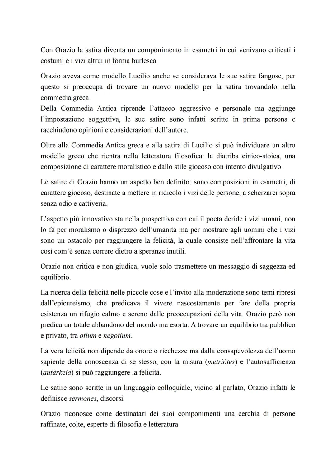 • Vita
Quinto Orazio Flacco
Nasce l'8 dicembre del 65 a.C. a Venosa (paese al confine tra Lucania e Apulia).
Era figlio di un liberto divent