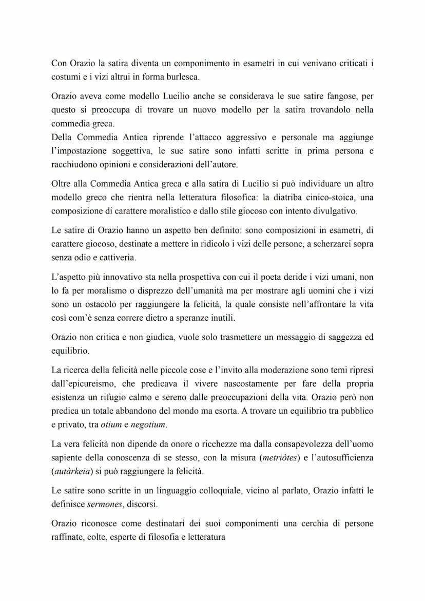 • Vita
Quinto Orazio Flacco
Nasce l'8 dicembre del 65 a.C. a Venosa (paese al confine tra Lucania e Apulia).
Era figlio di un liberto divent
