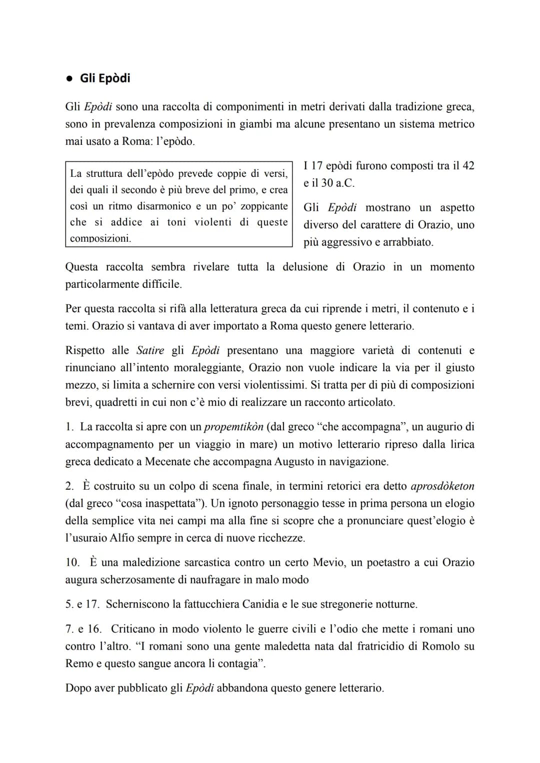 • Vita
Quinto Orazio Flacco
Nasce l'8 dicembre del 65 a.C. a Venosa (paese al confine tra Lucania e Apulia).
Era figlio di un liberto divent