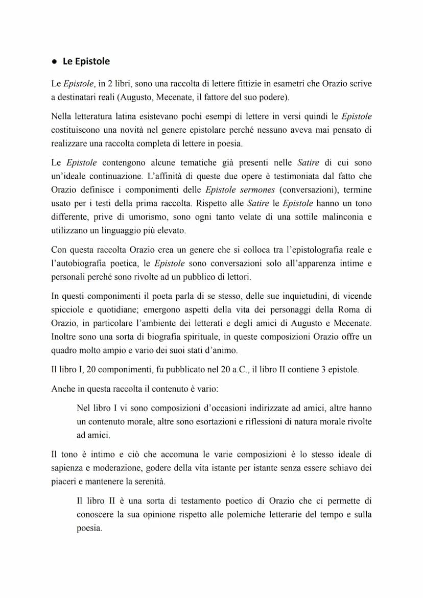 • Vita
Quinto Orazio Flacco
Nasce l'8 dicembre del 65 a.C. a Venosa (paese al confine tra Lucania e Apulia).
Era figlio di un liberto divent