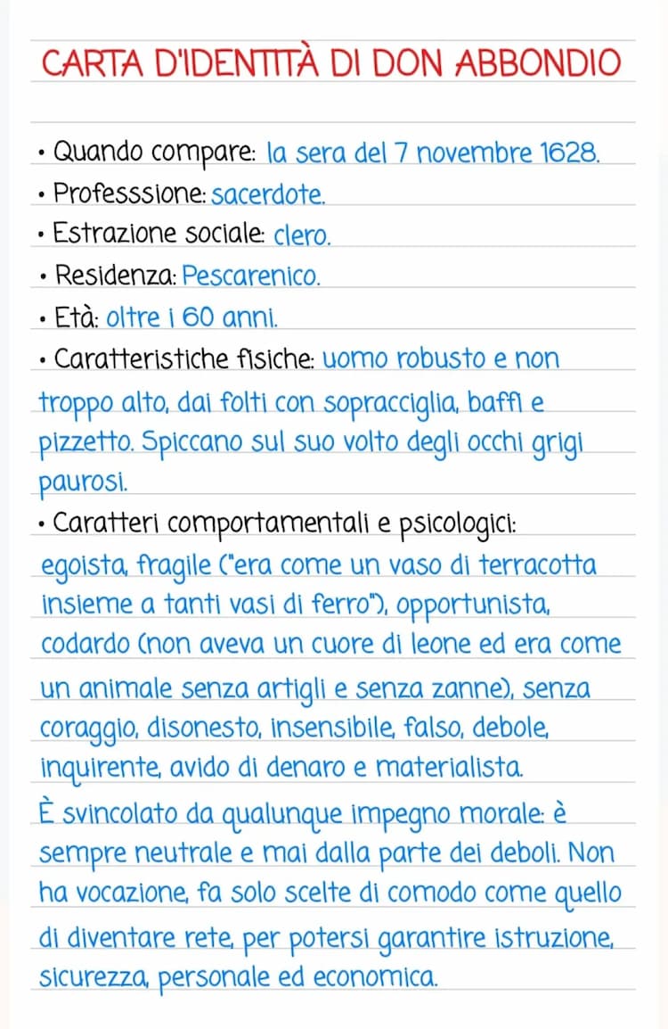 Know CARTA D'IDENTITÀ DI DON ABBONDIO  thumbnail