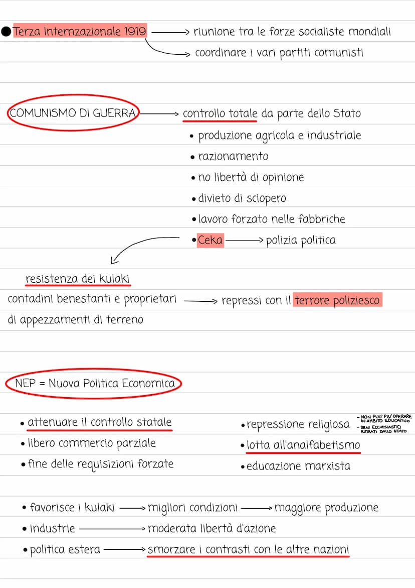 -
rivoluzione di
FEBBRAIO
1 GUERRA MONDIALE
1905 "domenica di sangue"
• condizioni di estrema povertà
debole economia
• perdita consistente 