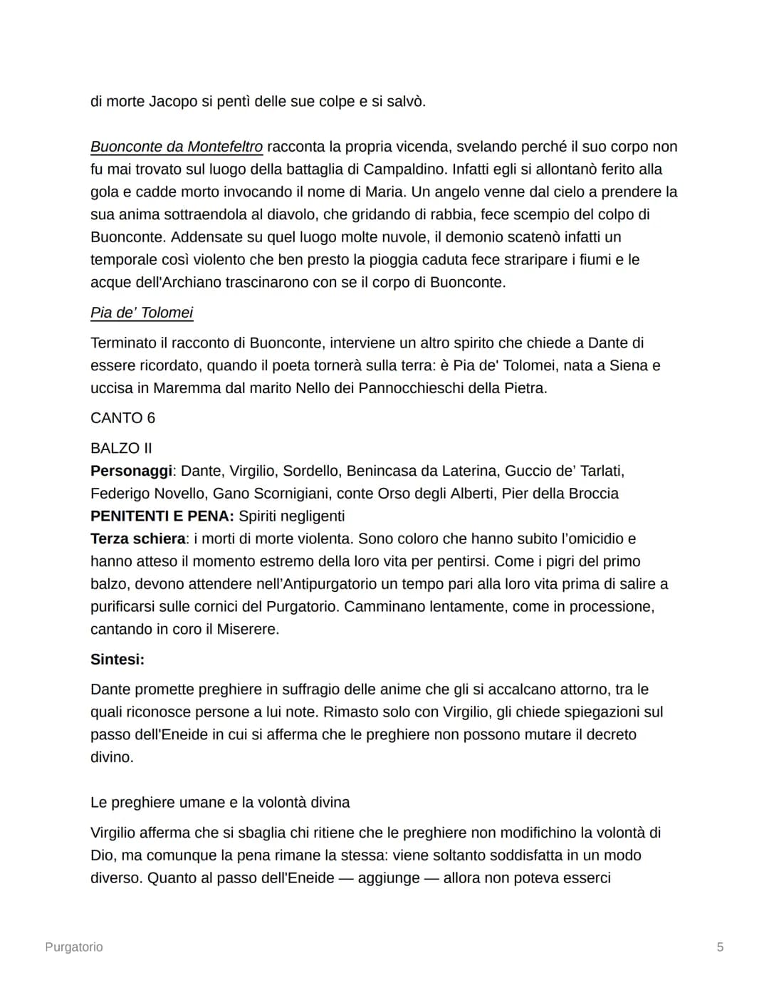 Purgatorio
Purgatorio Canto 1 - Riassunto
Tempo
: domenica di Pasqua 10 aprile 1300, all'alba (tra le 4 e le 5 antimeridiane)
Antipurgatorio