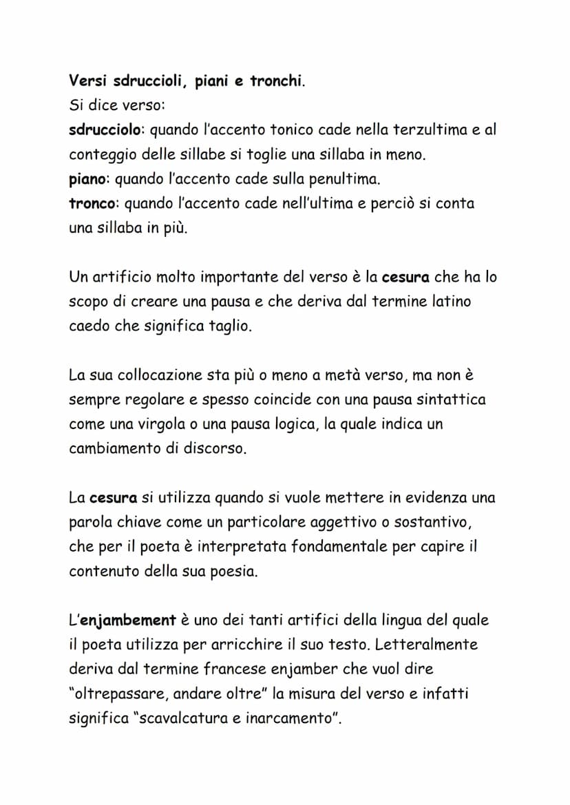 LA POESIA
Il termine poesia deriva dal verbo greco poieo che significa
"fare, produrre" e infatti è l'arte di produrre composizioni
verbali.