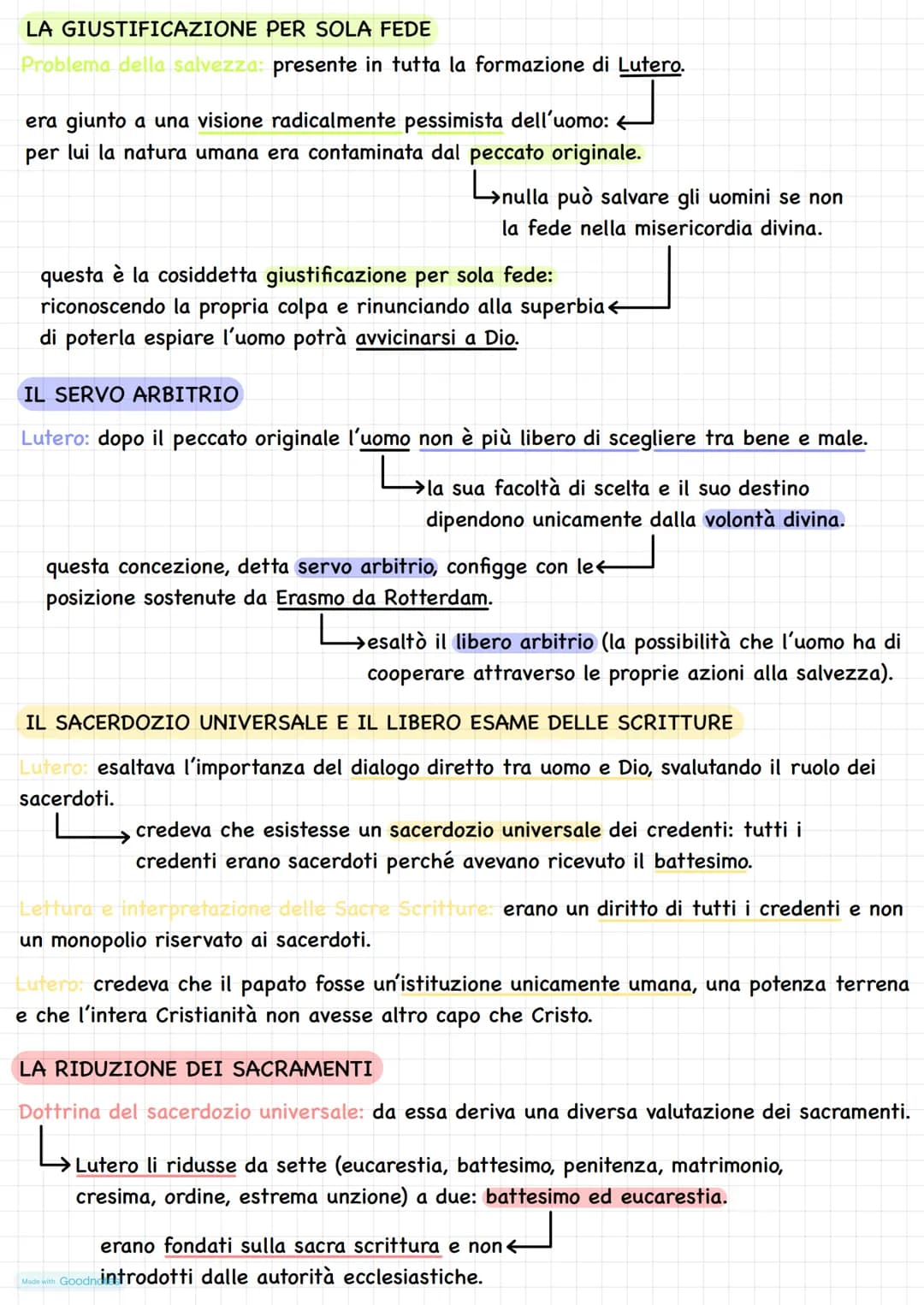 LA RIFORMA
PROTESTANTE
LA CORRUZIONE DELLA CHIESA
I MALI DELLA CHIESA
Le aspirazioni a una riforma che ponesse rimedio alle proteste e allo 