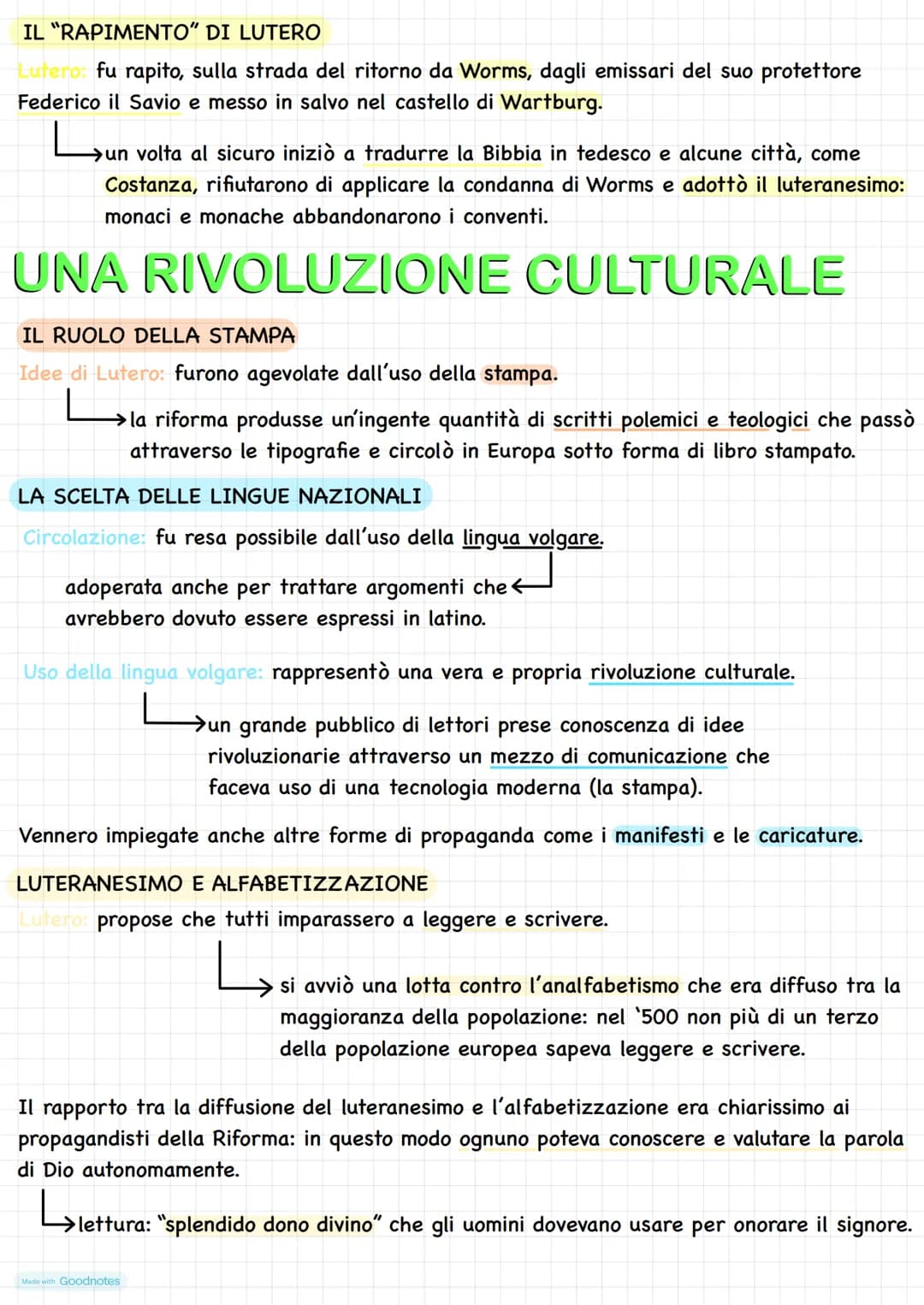 LA RIFORMA
PROTESTANTE
LA CORRUZIONE DELLA CHIESA
I MALI DELLA CHIESA
Le aspirazioni a una riforma che ponesse rimedio alle proteste e allo 