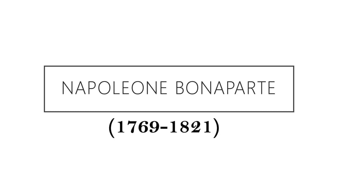 Napoleone Bonaparte: Origini e Abilità Militari
