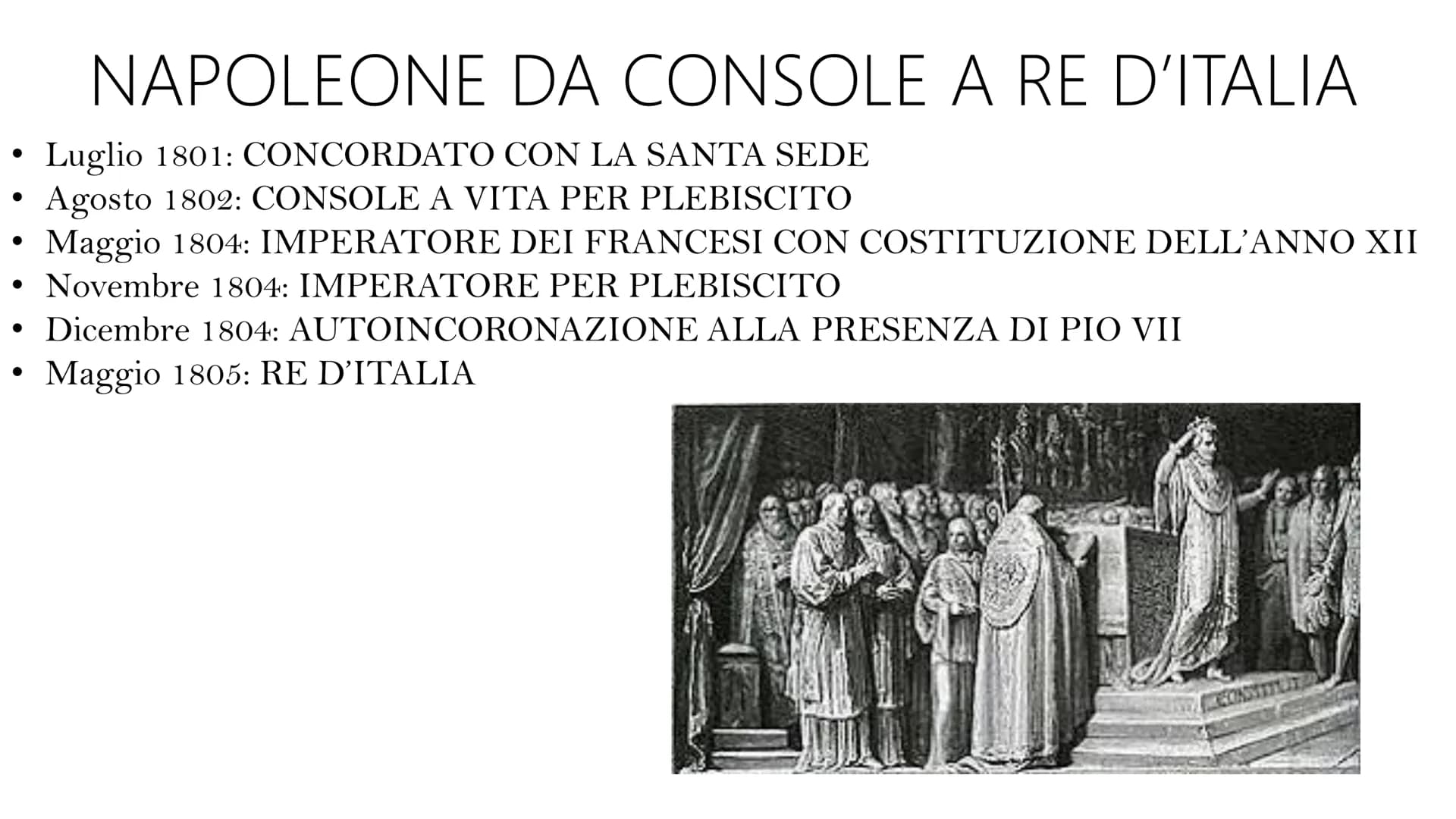 NAPOLEONE BONAPARTE
(1769-1821) • Napoleone
Bonaparte
nacque in Corsica nel
1769 ad Ajaccio.
●
La sua famiglia era di
origine italiana. Fin 