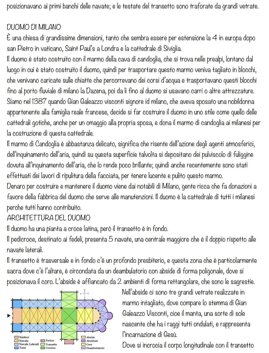 IL GOTICO
L'architettura gotica si sviluppa tra il 1200 e il 1300.
Il termine “gotico” inizialmente assume un valore dispregiativo perché de