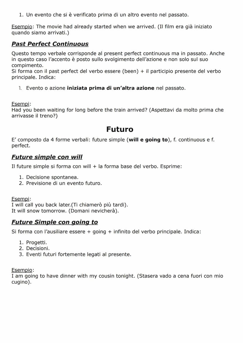 
<p>In inglese, ci sono quattro forme verbali del presente: il present simple, il present continuous e altre due forme particolari del verbo
