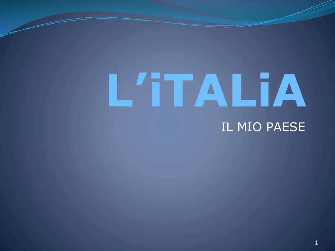 l'italia