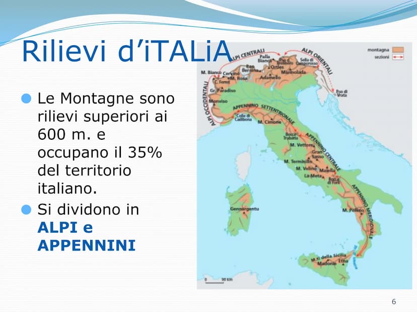 L'ITALIA
IL MIO PAESE
1 L'Italia è
una
penisola
Una terra ricca di storia
dove in uno spazio esiguo si
alternano climi e paesaggi
diversi.
H