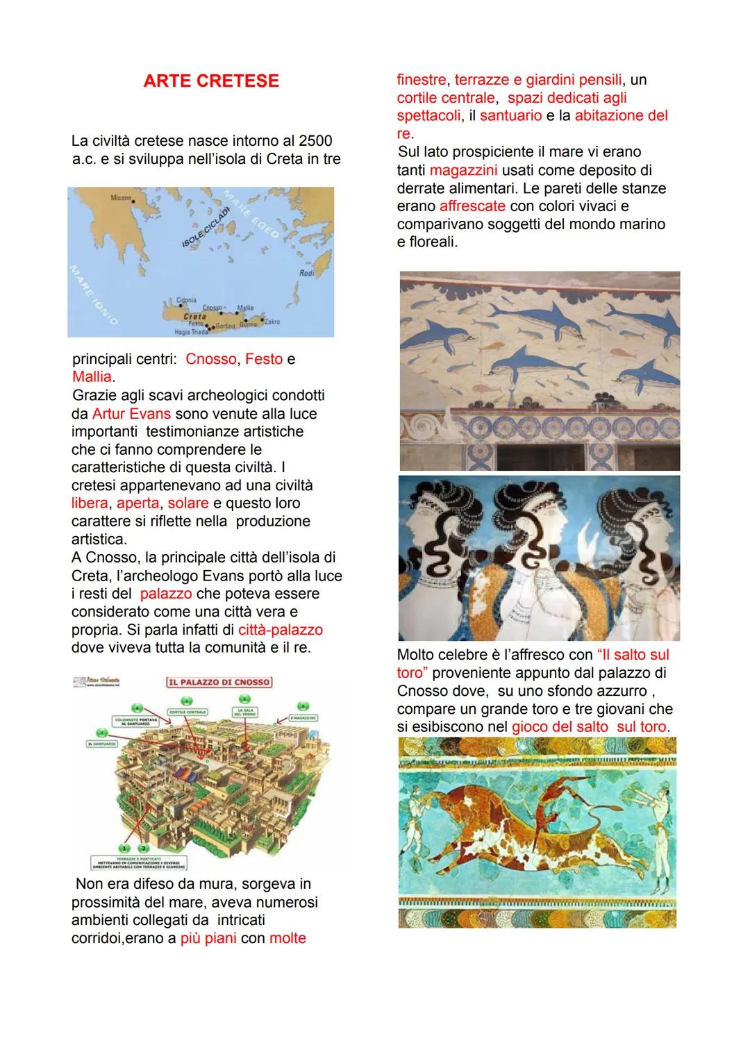 La Civiltà Micenea e Cretese: Appunti sull'Arte dell'Antica Grecia