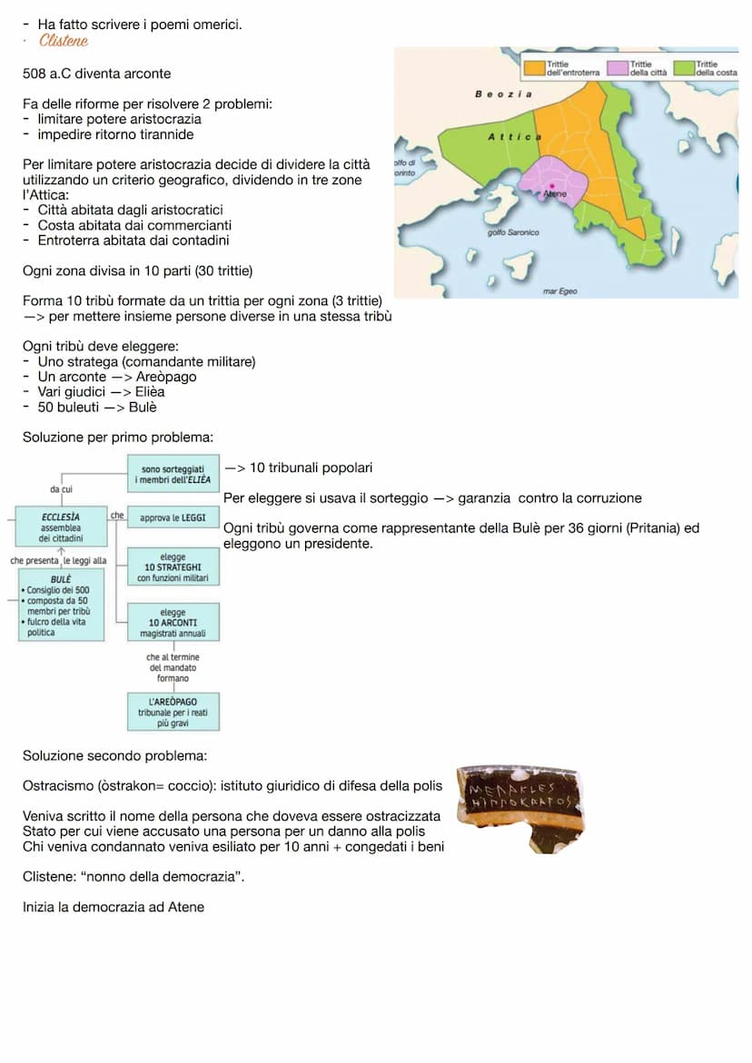 Sparta, Atene o to
Sparta
È una aristocrazia/oligarchia
No fonti scritte da parte dei spartani, ma fonti ateniesi, con il loro punto di
vist