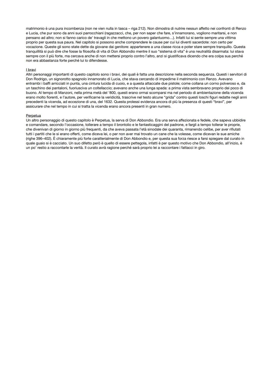 # I PROMESSI SPOSI

1º capitolo
La struttura
L'alternanza di pause e scene
Il capitolo può essere suddiviso in sei sequenze principali: la p