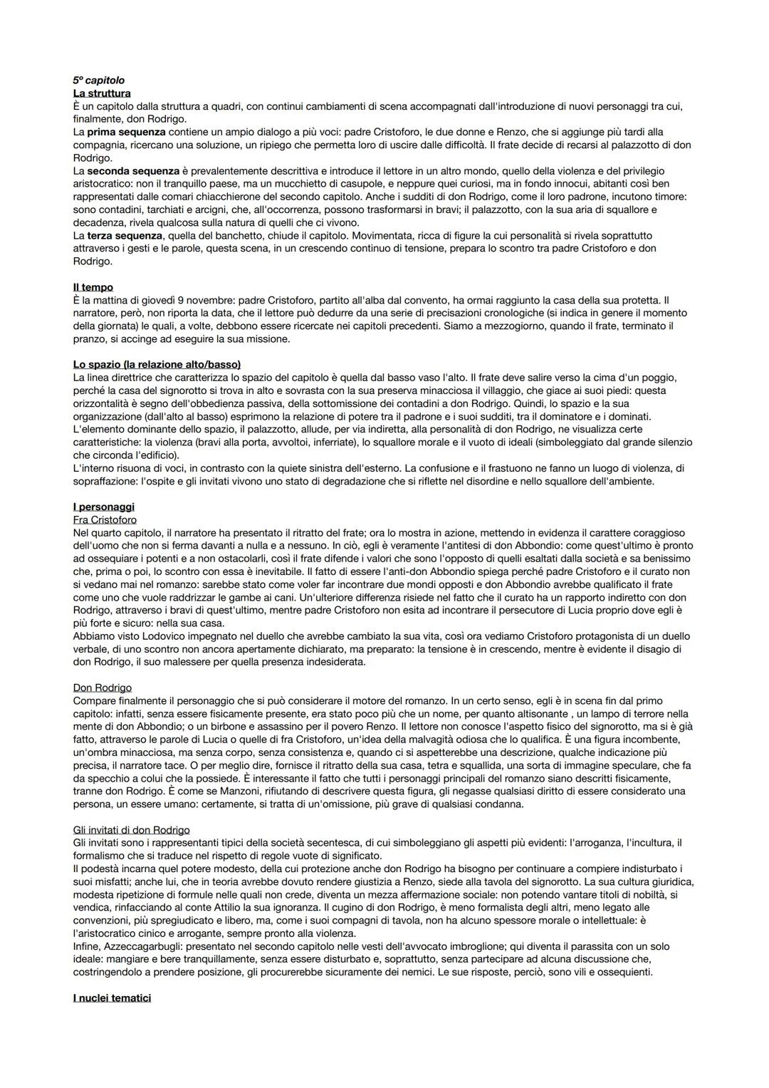 # I PROMESSI SPOSI

1º capitolo
La struttura
L'alternanza di pause e scene
Il capitolo può essere suddiviso in sei sequenze principali: la p