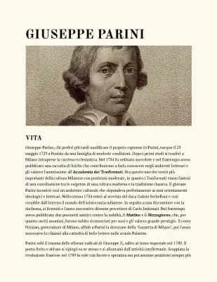 Know Giuseppe Parini thumbnail