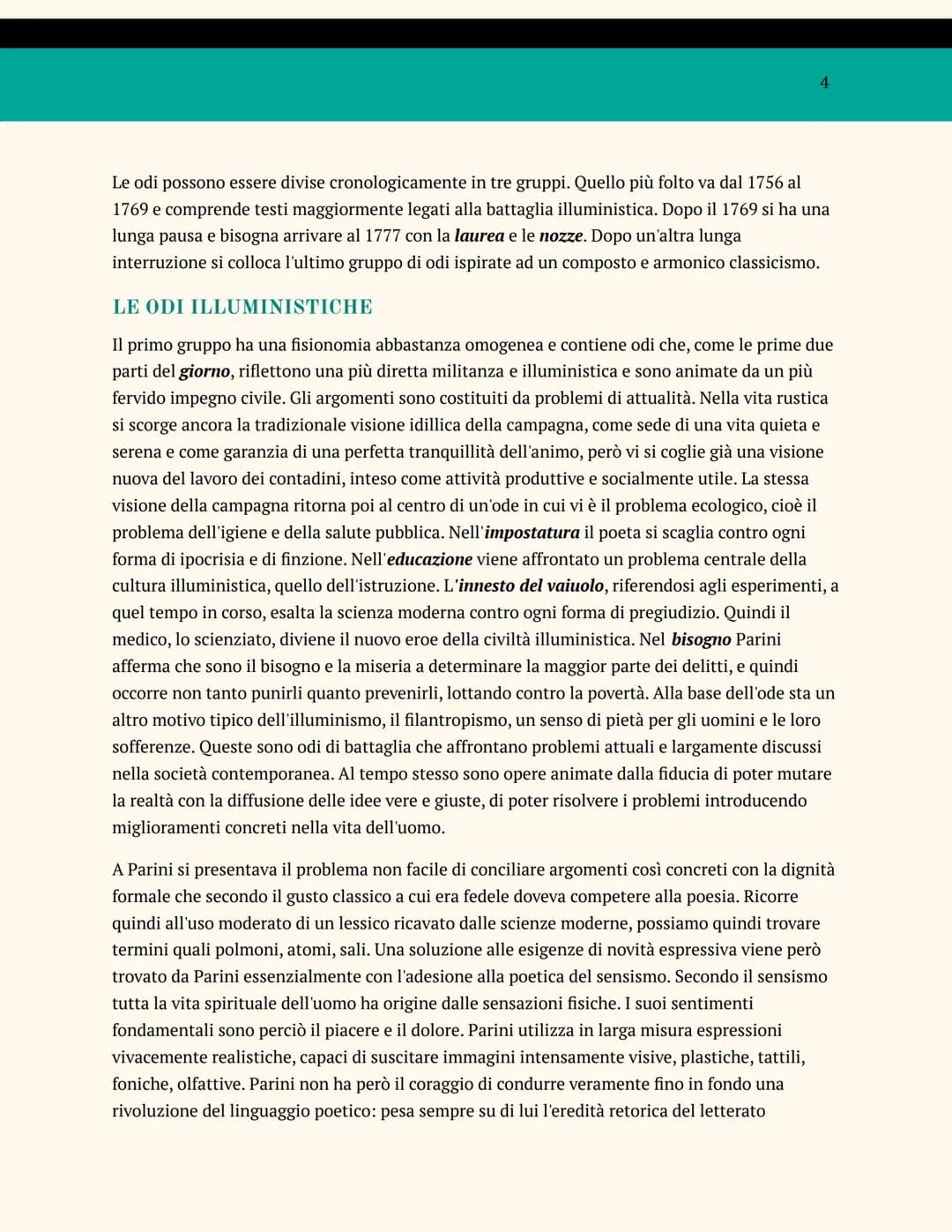 GIUSEPPE PARINI
VITA
Giuseppe Parino, chi preferì più tardi modificare il proprio cognome in Parini, nacque il 23
maggio 1729 a Bosisio da u