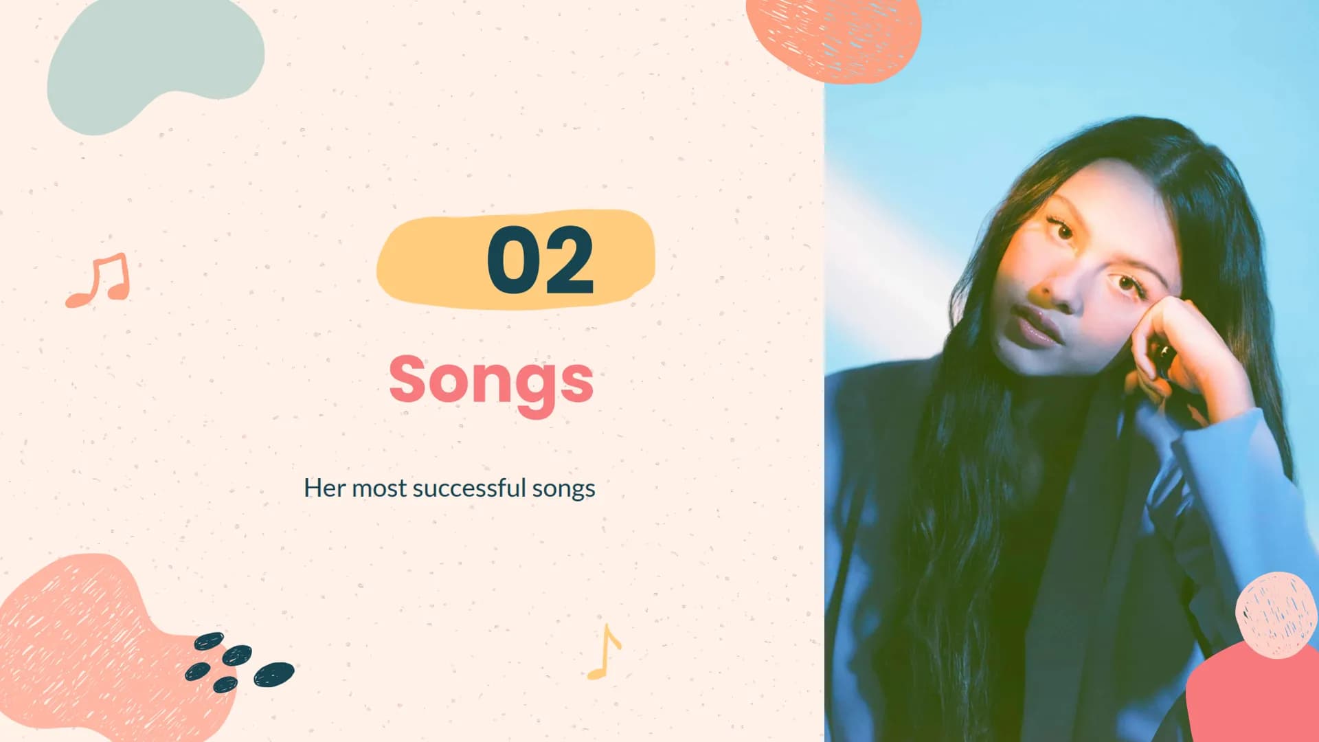 5
5
J
Luce Ruffato
Olivia Rodrigo
C
s 10
Introduction
All about Olivia
Rodrigo's life
1
Index
2
Songs
Her most successful
songs
Music Awards