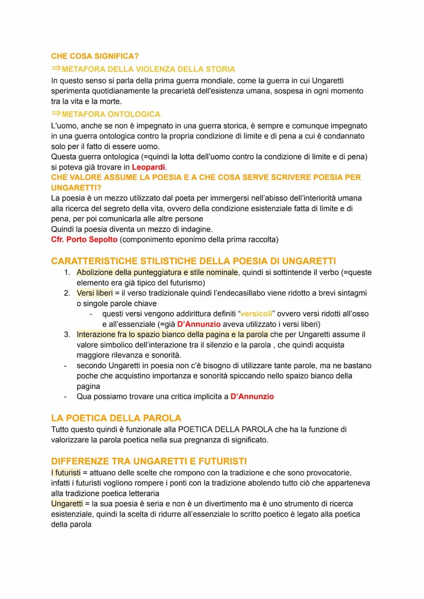 LE AVANGUARDIE STORICHE: IL
FUTURISMO
AVANGUARDIA:
Letteratura che si propone di rompere i ponti con la tradizione.
Con l'espressione avangu
