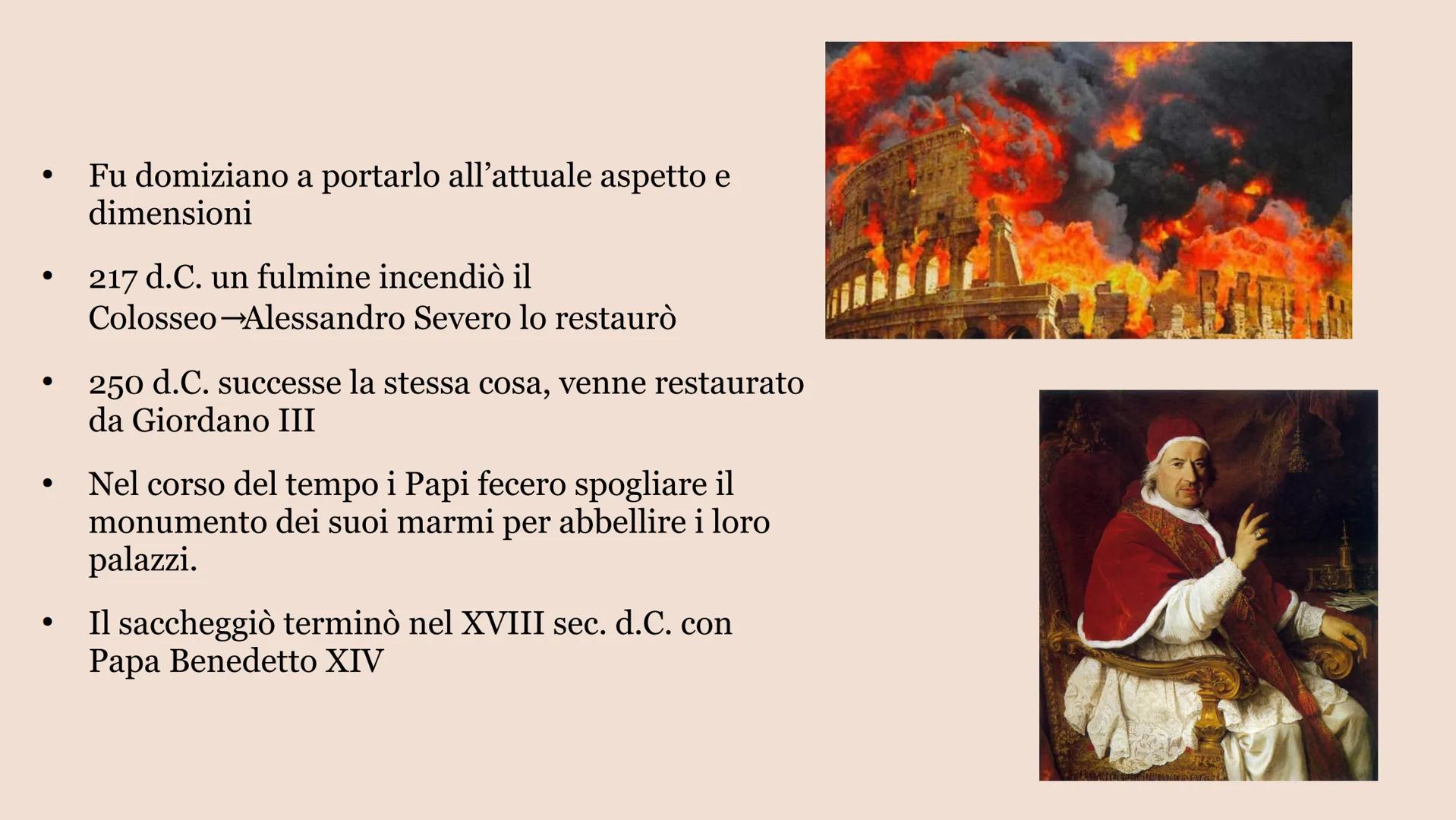 IL COLOSSEO ●
Dimensioni: 188x156 m
Forma: Ellittica
Conteneva: 50 000 persone
Costruite su 3 piani
1º piano: Patrizi
2° piano: Plebei
3° pi