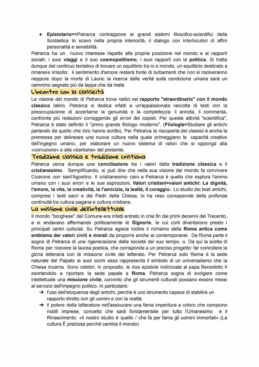 PETRARCA
l'infanzia e la giovinezza
Francesco Petrarca nasce ad Arezzo il 20 luglio del 1304. Da Arezzo la famiglia si sposta a
Incisa (oggi