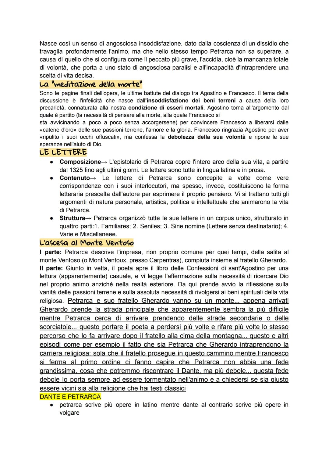 PETRARCA
l'infanzia e la giovinezza
Francesco Petrarca nasce ad Arezzo il 20 luglio del 1304. Da Arezzo la famiglia si sposta a
Incisa (oggi