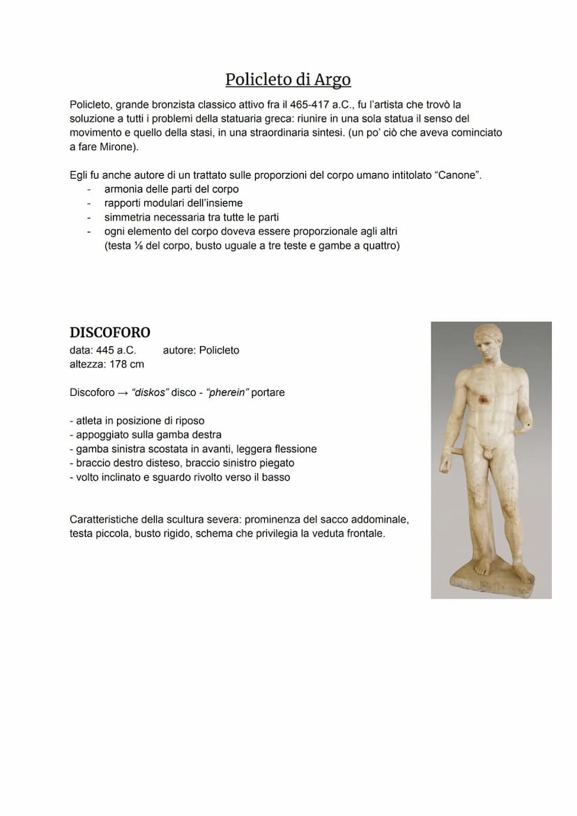 Mirone di Eleutere
Mirone, allievo di Agelada il Giovane, fu attivo fra il 470-420 a.C. in piena epoca preclassica,
periodo quindi di avvici