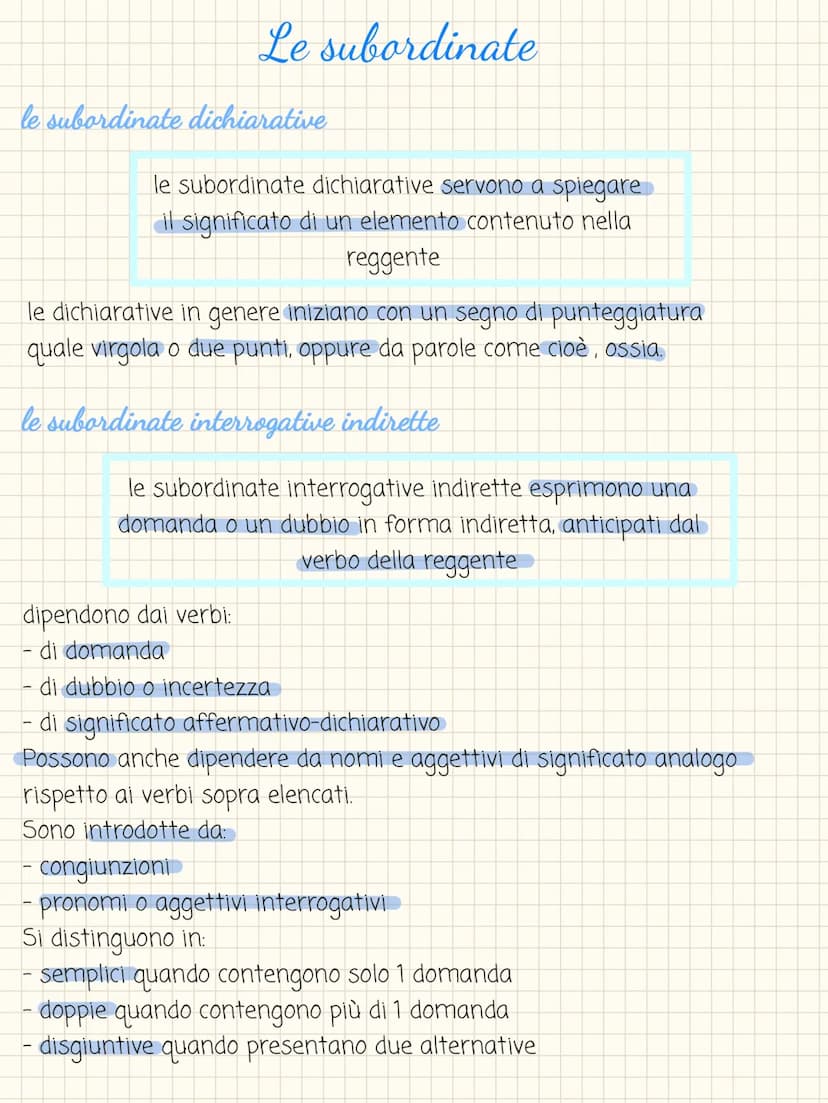 Le subordinate
le subordinate soggettive
le subordinate soggettive svolgono la funzione di soggetto della
proposizione principale
il predica