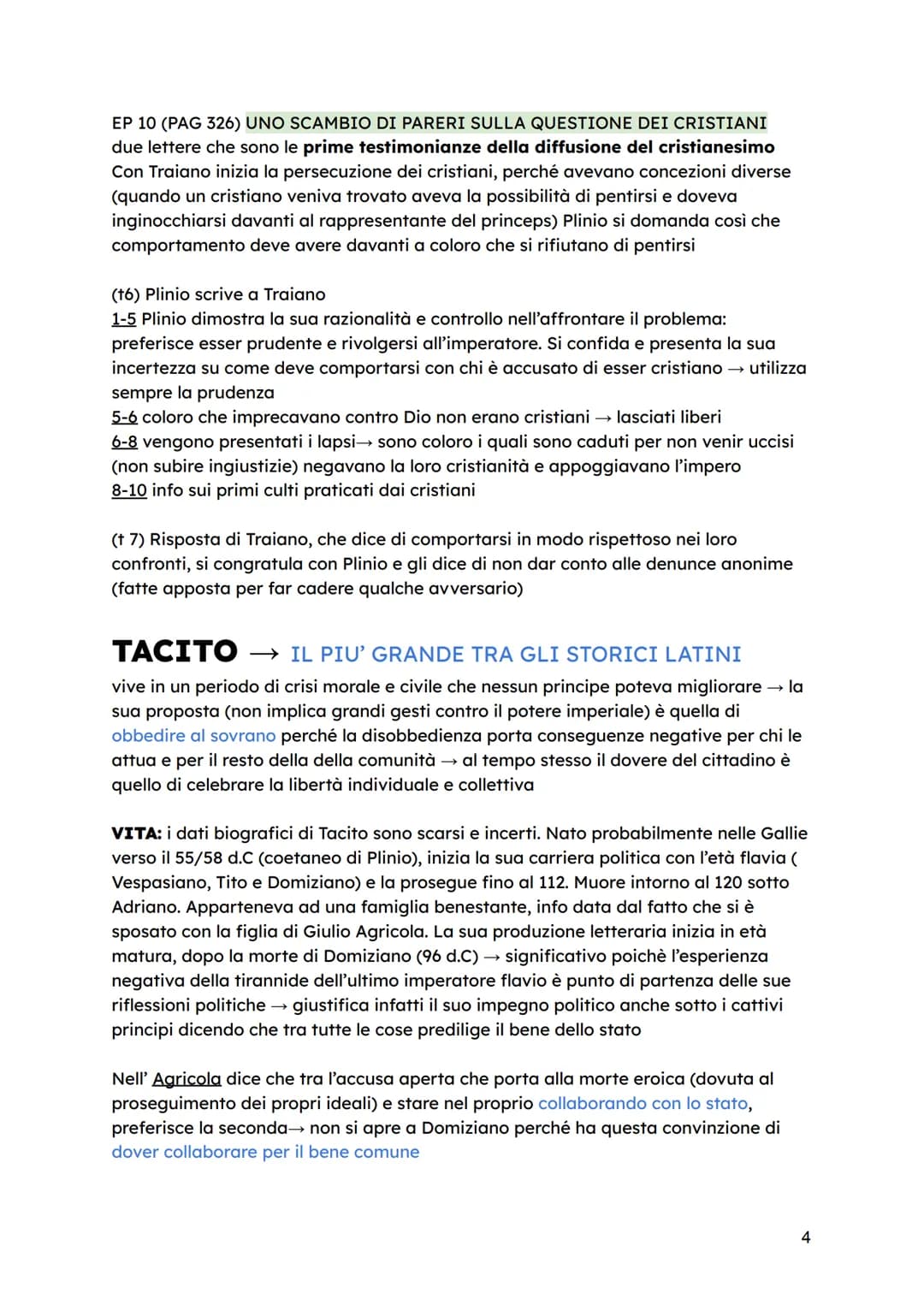 ETA' DI TRAIANO E ADRIANO (96-138 d.C)
rivede la ripresa di alcuni generi letterari: la poesia lirica, la biografia (Svetonio), la
storiogra