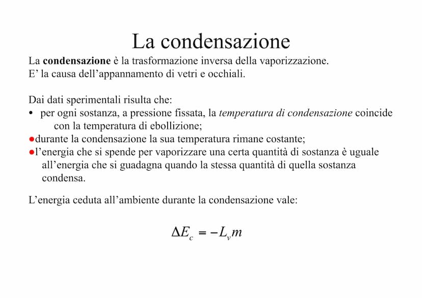 I passaggi tra stati di aggregazione
Sulla Terra la materia si presenta in tre stati di aggregazione: stato solido, stato
liquido, stato gas