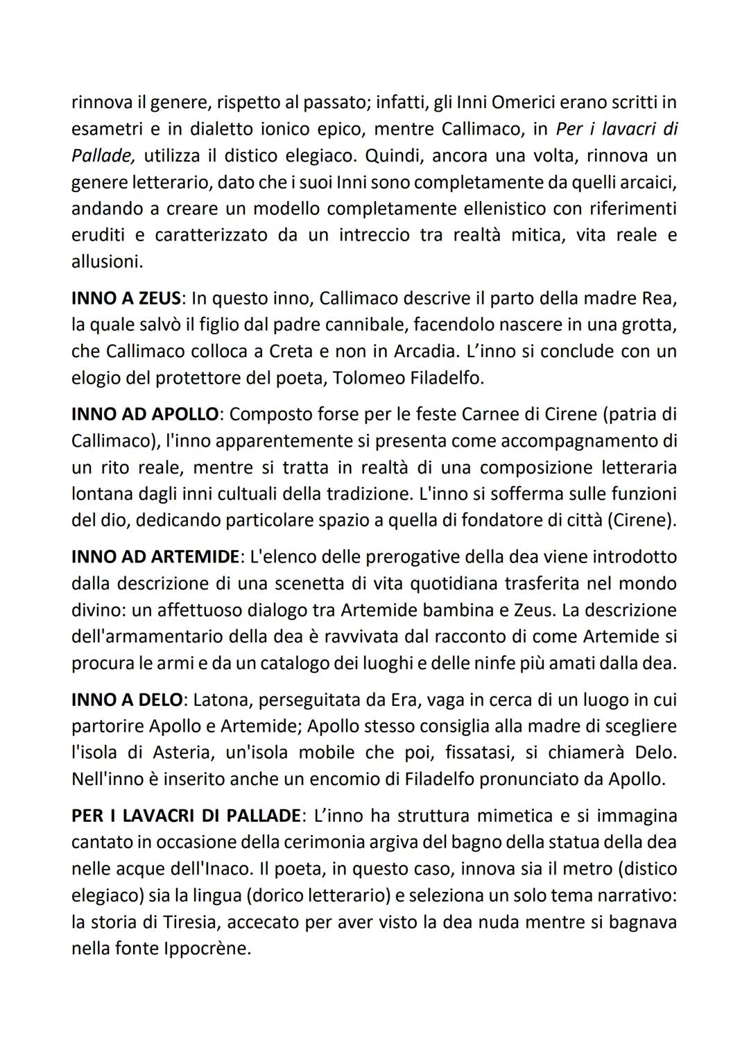 # CALLIMACO

Callimaco è il principale esponente dell'età Ellenistica; egli, infatti, visse nel
II secolo a.C., ovvero in piena età Ellenist