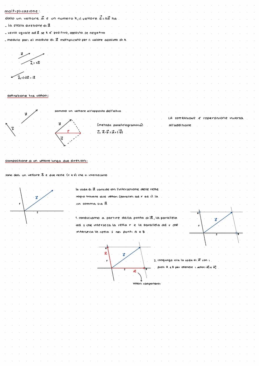 è un segmento con cui si rappresentano alcune
grandezze fisiche. Esso è caratterizzato da:
_modulo (o intensita): cioe il valore numerico
- 