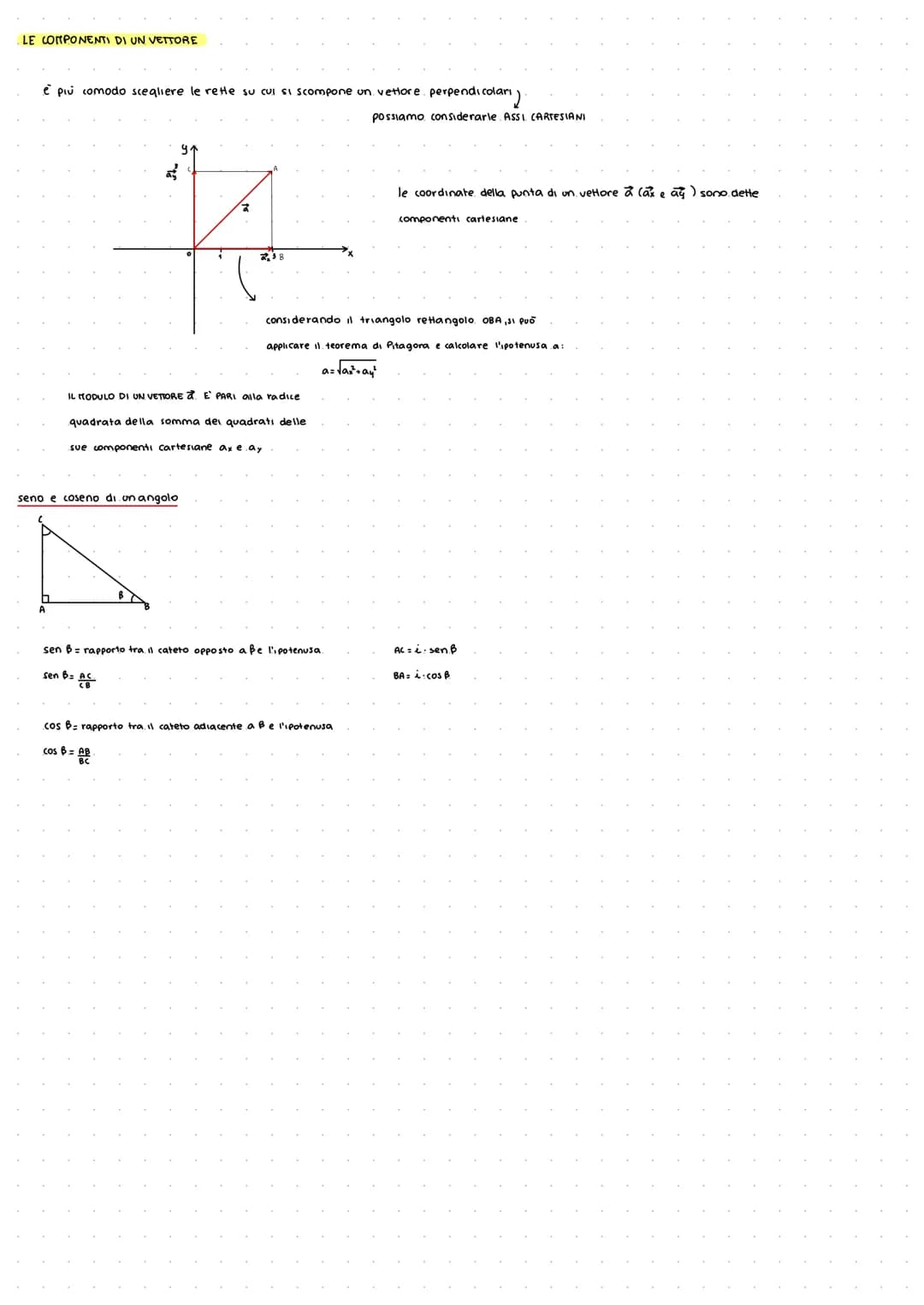 è un segmento con cui si rappresentano alcune
grandezze fisiche. Esso è caratterizzato da:
_modulo (o intensita): cioe il valore numerico
- 
