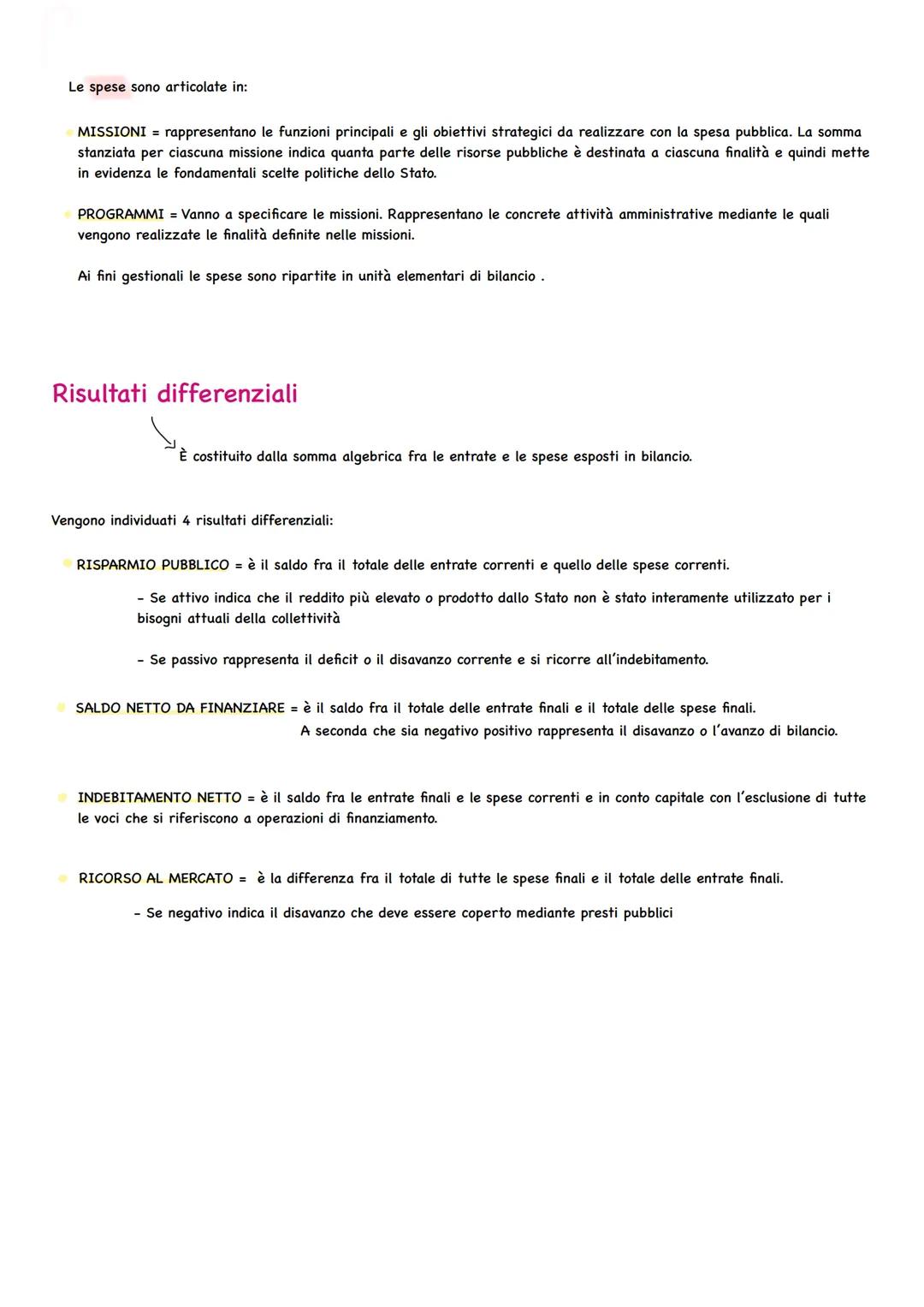 # IL BILANCIO DELLO STATO

espone, in un unico prospetto contabile, le entrate e le spese dell'Amministrazione
statale relative a un determi