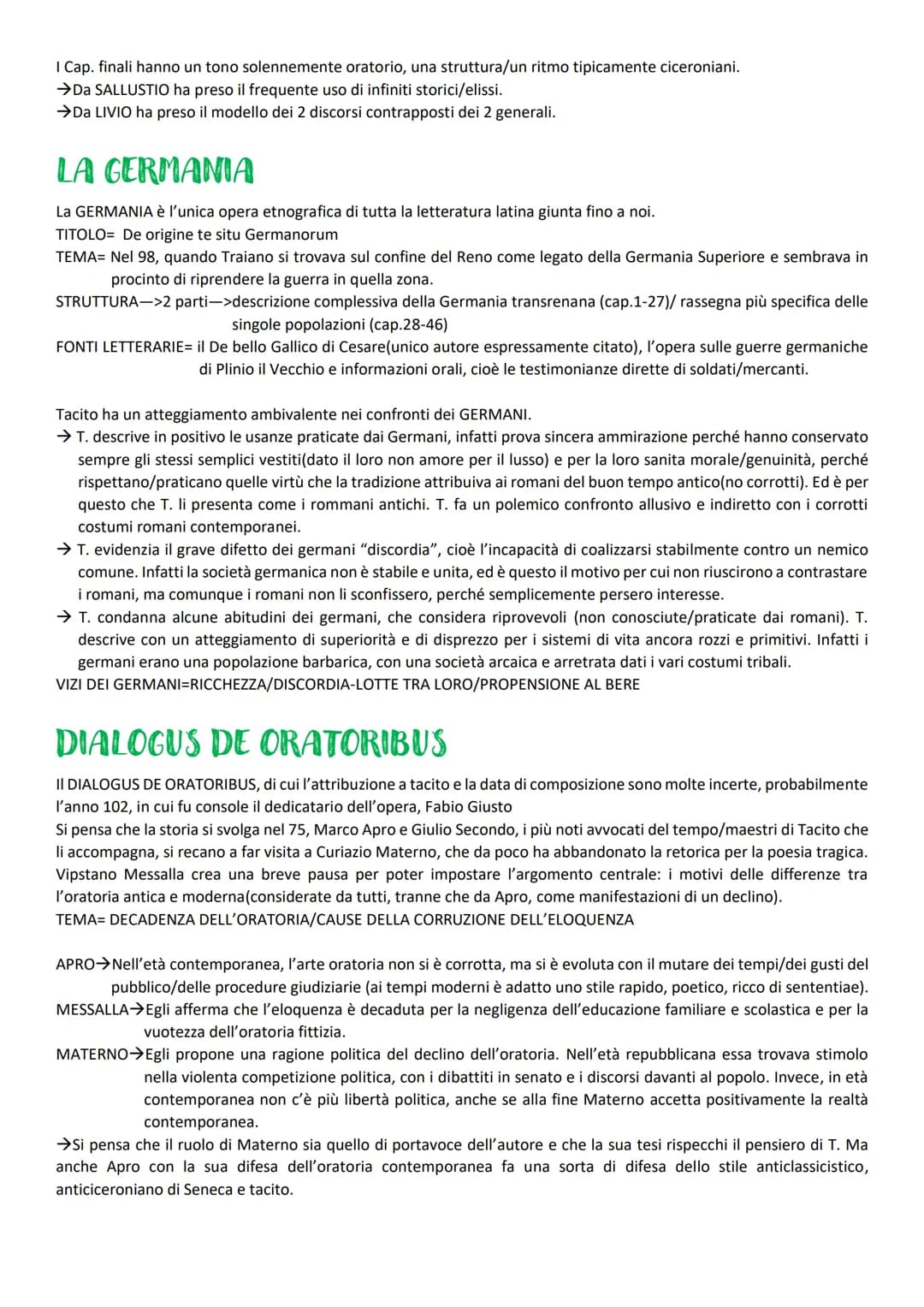 TACITO
VITA
PUBLIO CORNELIO TACITO era di famiglia benestante/di condizione sociale elevata, ciò lo si nota dalle sue nozze con
la figlia di